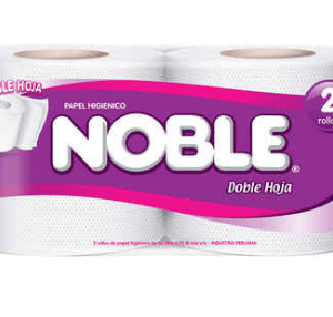 Papel higiénico Noble Morado x2