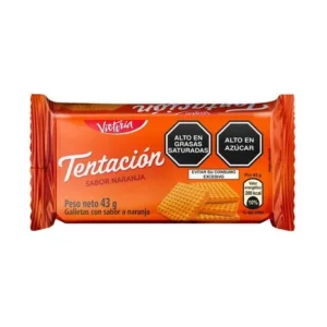 Galleta Tentación Naranja 43g