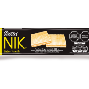 Wafer COSTA Nik Vainilla 72g