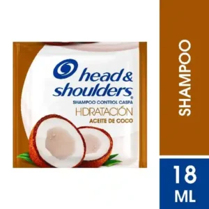 SHAMPOO H&S 18ML Aceite de Coco Hidratación