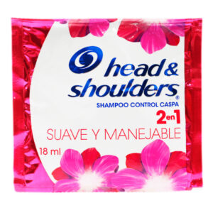 SHAMPOO H&S 18ML SUAVE Y MANEJABLE