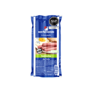 Salchicha de Pollo San Fernando Paquete 100g