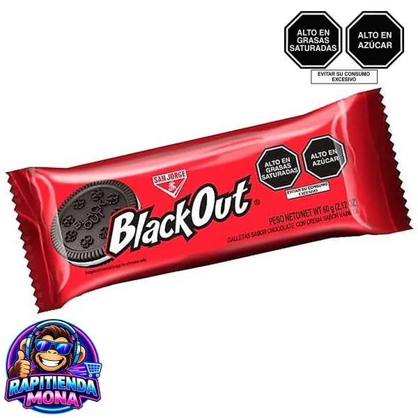 Galleta Blackout Roja 60g