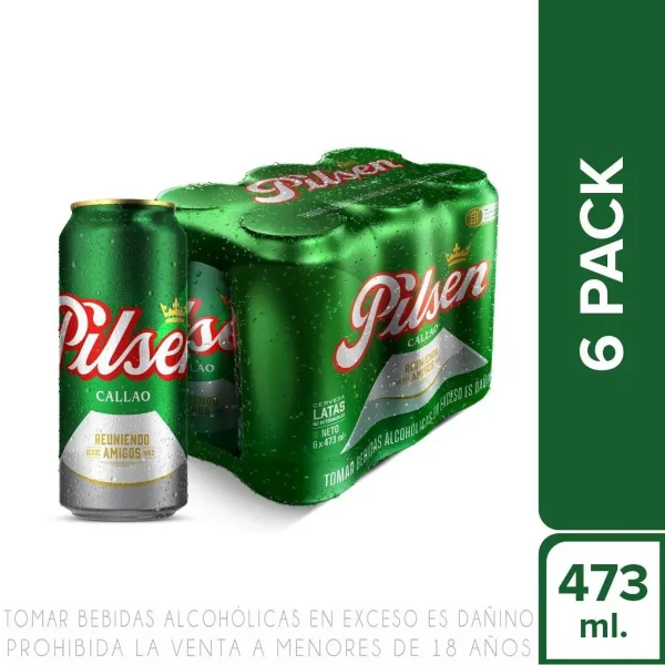 Sixpack Pilsen Lata 473ml