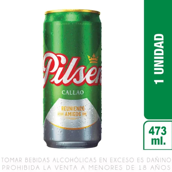 Cerveza Pilsen Lata 473ml