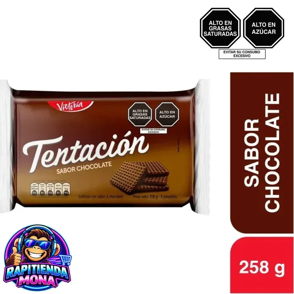 Pack x6 Tentación Chocolate 258g