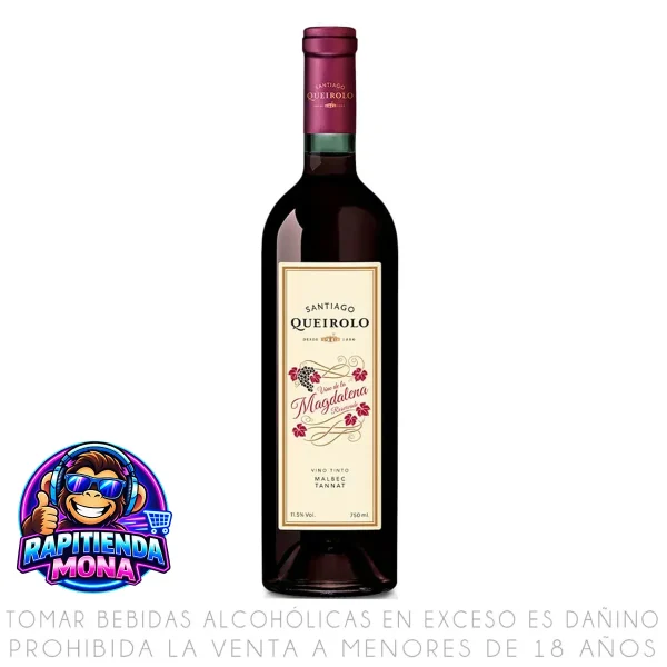 Vino Santiago Queirolo Magdalena 750ml
