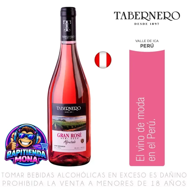 Vino Tabernero Gran Rosé 750mL